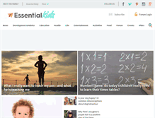 Tablet Screenshot of essentialkids.com.au